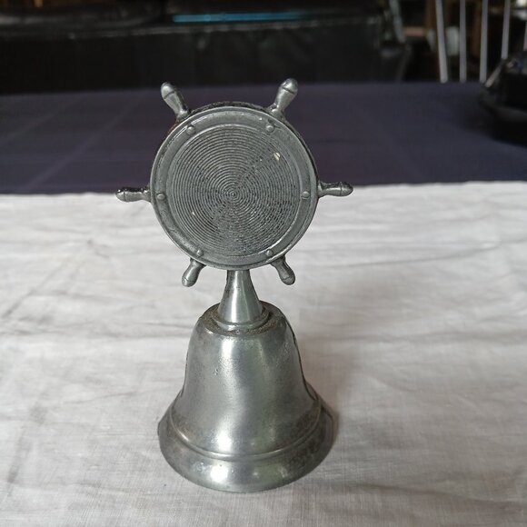 Pewter Dinner Bell - Picture 2 of 6